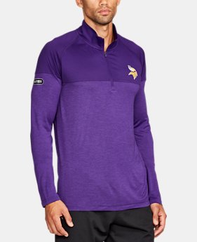 Men's NFL Combine Authentic UA Tech™ Twist ¼ Zip Long Sleeve Shirt 1 Color Available $60