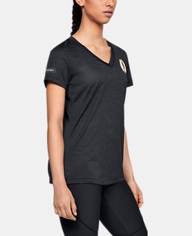 New Arrival Women's NFL Combine Authentic UA Tech™ V-Neck - Twist Short Sleeve 1 Color Available $34.99 to $35