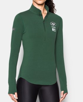 Women's NFL Combine Authentic UA Charged Cotton® 1/2 Zip 2 Colors Available $44.99 to $45.99