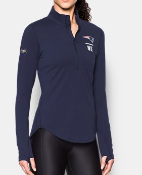 Women's NFL Combine Authentic UA Charged Cotton® 1/2 Zip 7 Colors $60