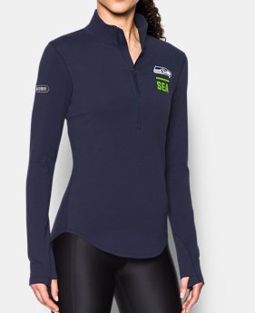 Women's NFL Combine Authentic UA Charged Cotton® 1/2 Zip 1 Color Available $44.99 to $45.99
