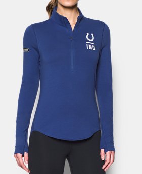 Women's NFL Combine Authentic UA Charged Cotton® 1/2 Zip 3 Colors $60