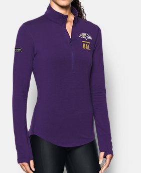 Women's NFL Combine Authentic UA Charged Cotton® 1/2 Zip 1 Color $44.99 to $45.99