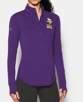 Women's NFL Combine Authentic UA Charged Cotton® 1/2 Zip 1 Color Available $44.99 to $45.99