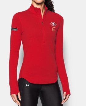 Women's NFL Combine Authentic UA Charged Cotton® 1/2 Zip 1 Color $44.99 to $45.99