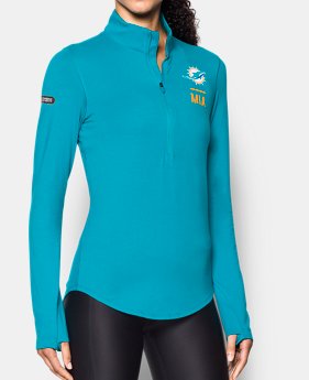 Women's NFL Combine Authentic UA Charged Cotton® 1/2 Zip 1 Color $44.99 to $45.99