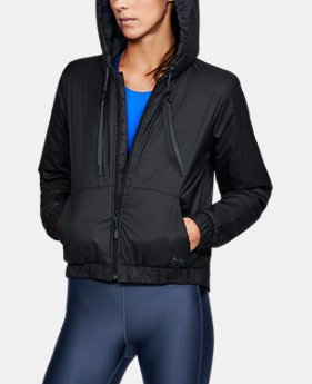 Women's ColdGear® Reactor Crop Hoodie 1 Color Available $131.24