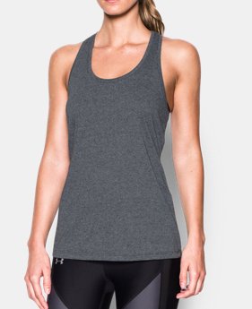 Women's UA Microthread Train Twist Tank 1 Color Available $23.99