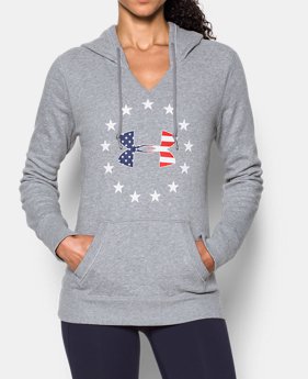 UA Freedom Logo Favorite Fleece Hoodie 1 Color $54.99