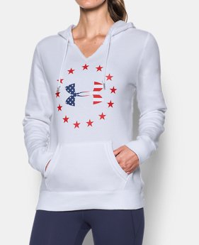 UA Freedom Logo Favorite Fleece Hoodie 1 Color $54.99