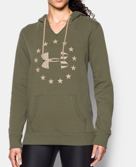 UA Freedom Logo Favorite Fleece Hoodie 1 Color $54.99