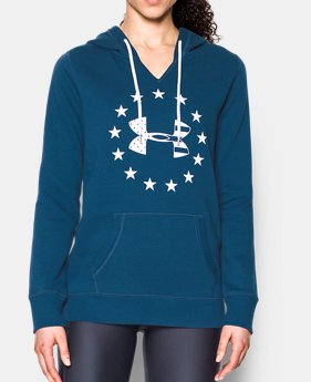 UA Freedom Logo Favorite Fleece Hoodie 1 Color $54.99