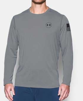 Best Seller Men's UA Freedom UA Threadborne™ Siro Long Sleeve T-Shirt 1 Color $39.99