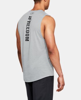 Men's UA Freedom Muscle Tank 1 Color Available $29.99