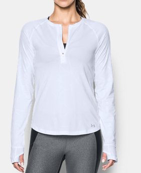 New Arrival Women's UA Fly-By Printed ½ Zip 1 Color $59.99
