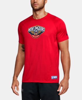 New Arrival Men's NBA Combine UA Tech™ Logo T-Shirt 1 Color $35