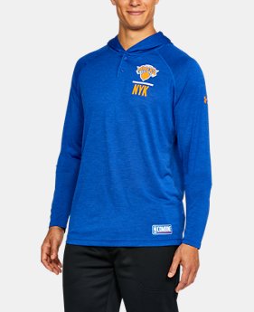 New Arrival Men's NBA Combine UA Tech™ Printed Hoodie 2 Colors $55