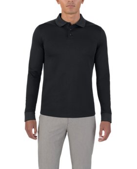 Men's UAS Pique Long Sleeve Polo $90