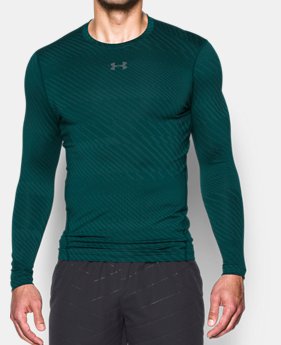 Men's UA ColdGear® Armour Jacquard Compression Crew 1 Color $59.99