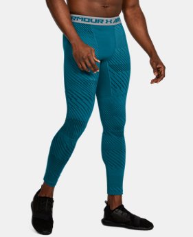 Men's UA ColdGear® Armour Jacquard Compression Leggings 4 Colors Available $44.99