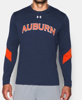 Men's Auburn UA Microthread Long Sleeve T-Shirt 1 Color $44.99