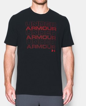 New Arrival Men's UA Keep Stacking WM T-Shirt 1 Color $24.99
