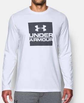 Men's UA Boxed In Long Sleeve T-Shirt 1 Color $29.99