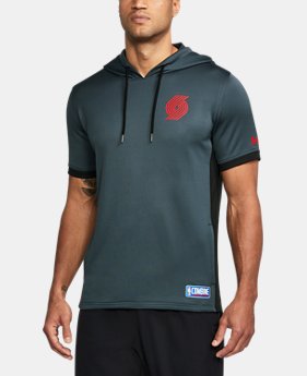 Men's NBA Combine UA Baseline Short Sleeve Hoodie $70