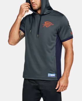 Men's NBA Combine UA Baseline Short Sleeve Hoodie $70