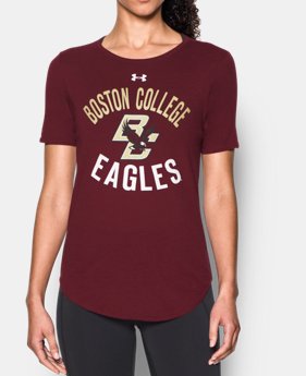 Women's Boston College Charged Cotton® Short Sleeve T-Shirt 1 Color $29.99