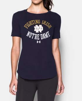 Women's Notre Dame Charged Cotton® Short Sleeve T-Shirt 1 Color $29.99