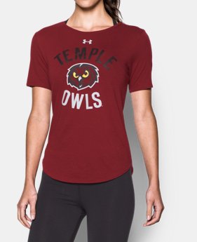 Women's Temple Charged Cotton® Short Sleeve T-Shirt 1 Color Available $29.99