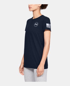 Women's UA Freedom Flag 2.0 T-Shirt 1 Color Available $24.99