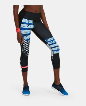 Women's UA Mirror Hi-Rise Printed Crop 2 Colors $52.49 to $56.24