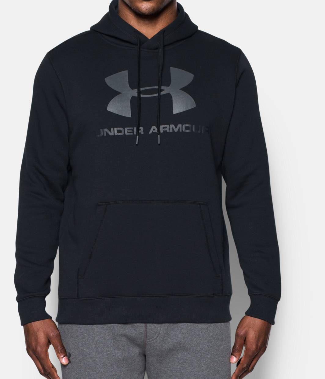 Men's UA Rival Fleece Fitted Graphic Hoodie | Under Armour US