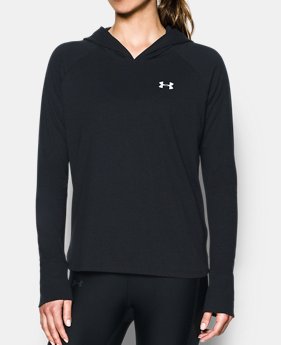 Women's UA Charged Cotton® Tri-Blend T-Shirt Hoodie 2 Colors $59.99