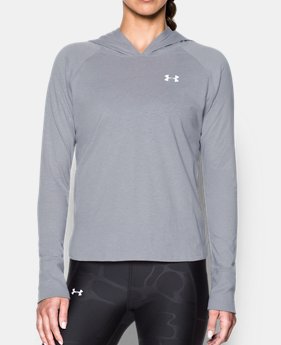 Women's UA Charged Cotton® Tri-Blend T-Shirt Hoodie 2 Colors Available $29.99