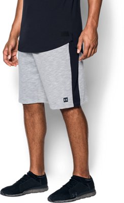 under armour baseline fleece shorts