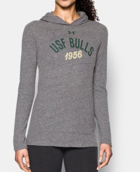 Women's South Florida UA Charged Cotton® Tri-Blend Hoodie 1 Color $44.99