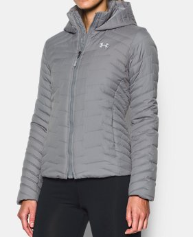 New to Outlet Women's ColdGear® Reactor Hooded Jacket 4 Colors Available $168.74