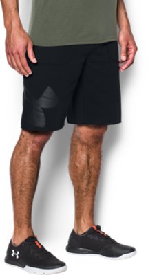 under armour mens fleece shorts