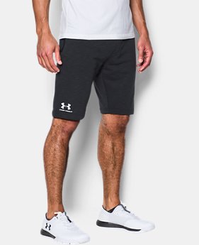 New to Outlet Men's UA Sportstyle Fleece Tapered Shorts 1 Color $26.24 to $28.49