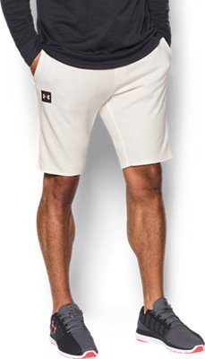 under armour men's sportstyle terry tapered shorts