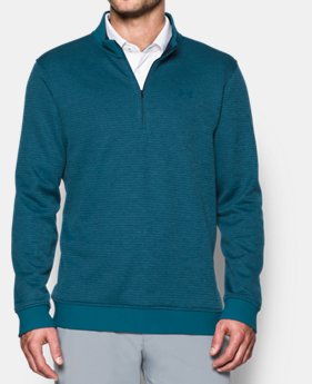 Men's UA Storm SweaterFleece Patterned ¼ Zip 1 Color Available $84.99
