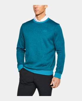 Men's UA Storm SweaterFleece Patterned Crew 2 Colors Available $63.99