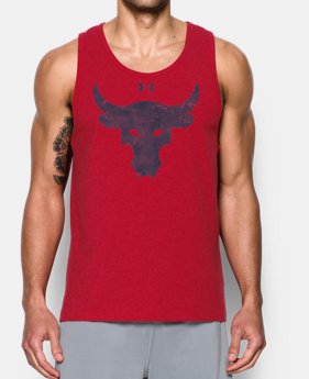 Men's UA x Project Rock Brahma Bull Tank 1 Color $34.99