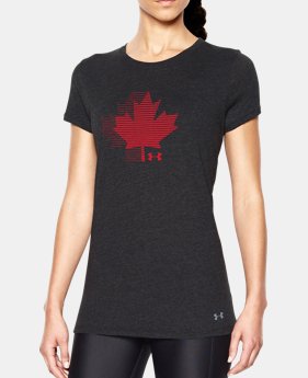 New Arrival UA Canda Maple Leaf Short Sleeve LIMITED TIME: FREE SHIPPING 1 Color $29.9