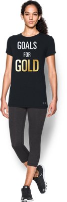 under armour gold shirt