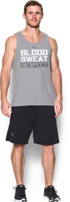 blood sweat respect under armour tank