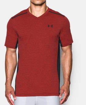 Men's UA Threadborneâ„¢ Center Court Printed V-Neck 1 Color $59.99